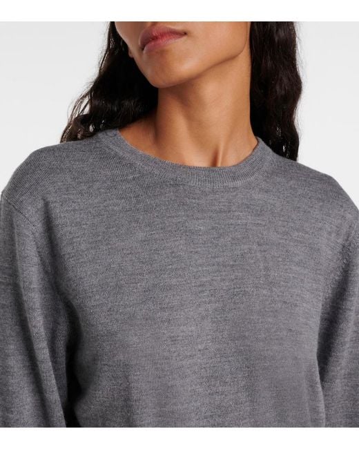 Chloé Gray Wool Sweater