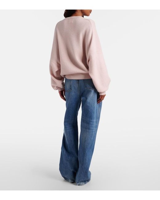 Khaite Blue Bonnie Straight Jeans