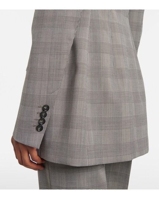 Sportmax Gray Astro Wool-Blend Blazer