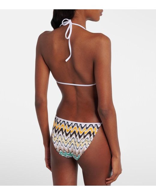 Bikini Wave Missoni de color White