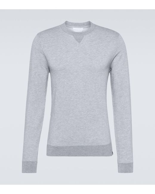 Derek Rose Gray Quinn Cotton-blend Jersey Sweatshirt for men