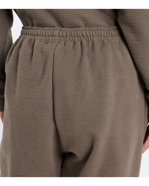 Magda Butrym Brown Cotton-Blend Sweatpants