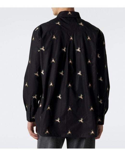 Camicia di Simone Rocha in Black da Uomo