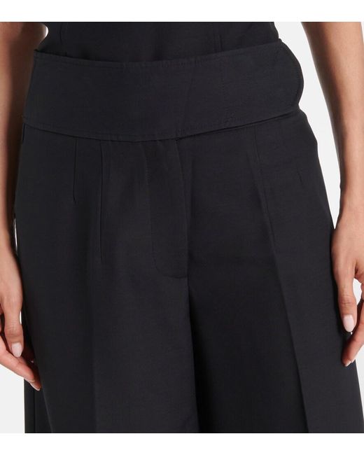 Co. Blue High-Rise Wide-Leg Pants