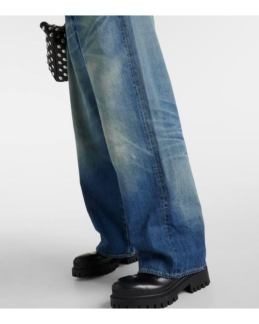 Junya Watanabe Blue Straight Jeans Selvedge