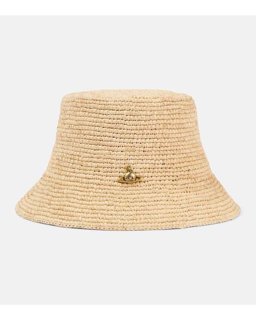 Cappello Da Pescatore Orb di Vivienne Westwood in Natural