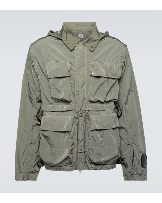 C.P. Company Chrome-R Goggle Jacket in Green for Men | Lyst