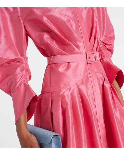 Rebecca Vallance Pink Hemdblusenkleid Maple