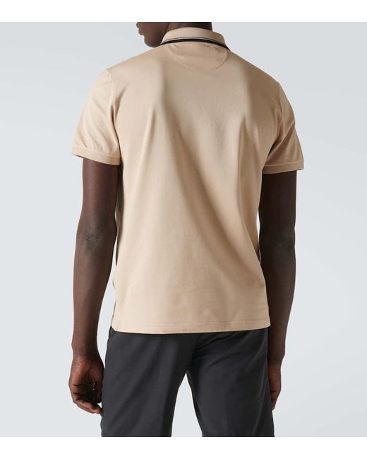 Loro Piana Natural Regatta Cotton-blend Polo Shirt for men