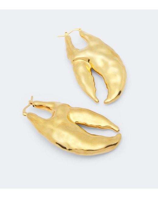 Jacquemus Metallic Homard Earrings