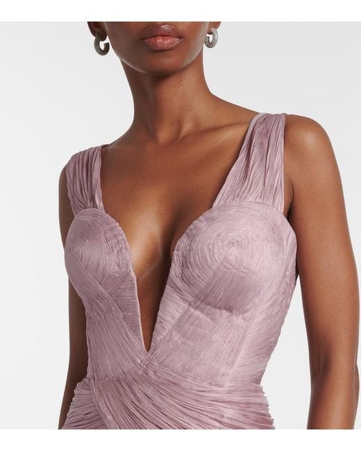 Abito Lungo Corinna di Maria Lucia Hohan in Pink