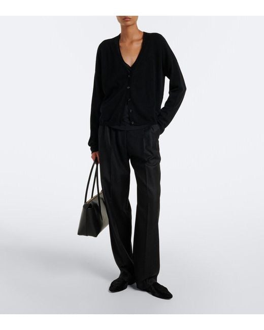 Lisa Yang Black Abby Cashmere Cardigan