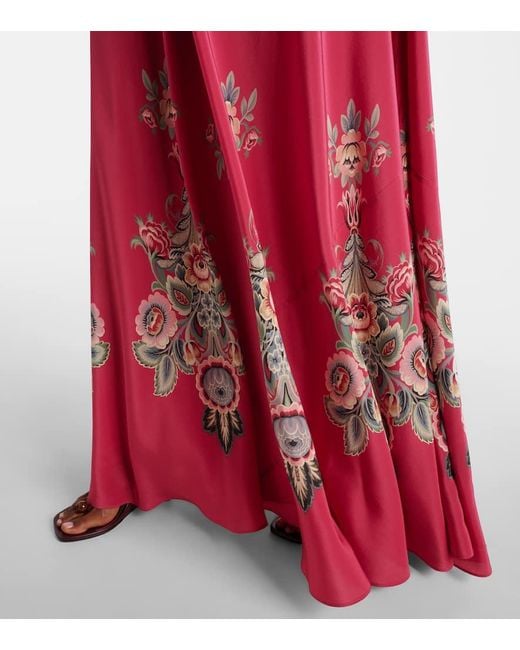 Abito Lungo di Etro in Red