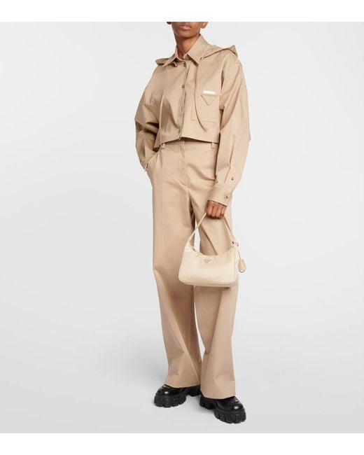 Prada Natural Re-Edition Mini Bag