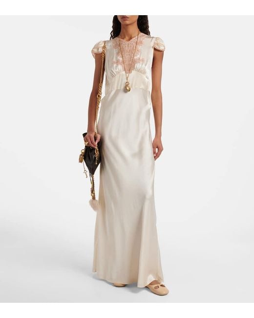 Abito Lungo di Chloé in White