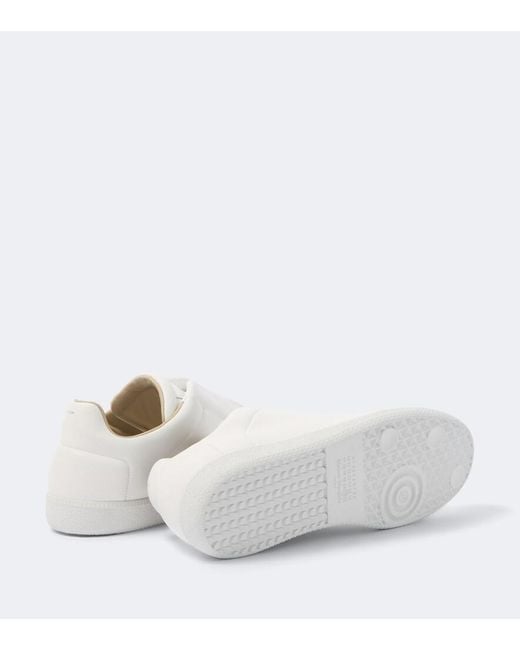 Maison Margiela White Future Low-Top Leather Sneakers for men