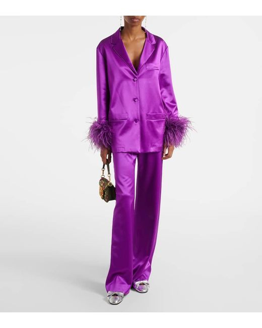 Camicia di Valentino in Purple