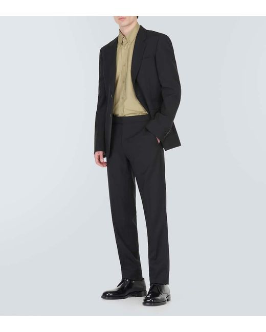 Burberry Natural Ekd Cotton Oxford Shirt for men