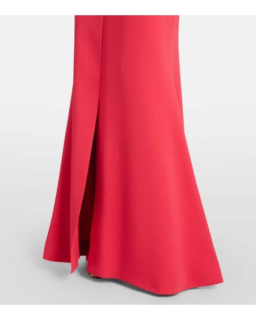 Robe Longue A Ornements Elie Saab en coloris Red