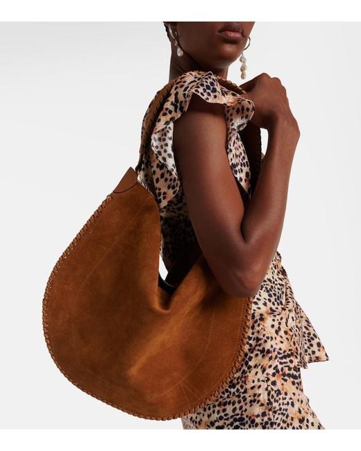 Isabel Marant Brown Oskan Hobo Soft Bag