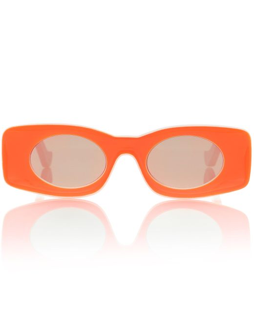Loewe Orange Paula Ibiza Original 49mm Square Sunglasses