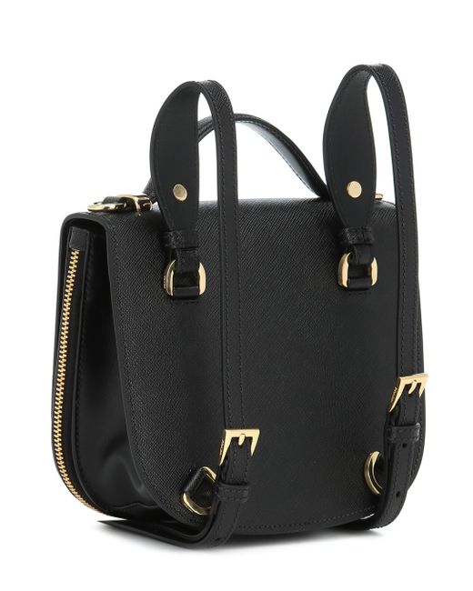 Prada Odette Saffiano Leather Backpack 