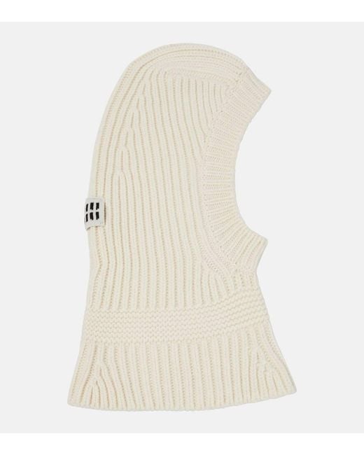 Miu Miu Natural Wool-Blend Ski Mask