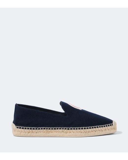 Christian Louboutin Blue Mooncrest Canvas Espadrilles for men