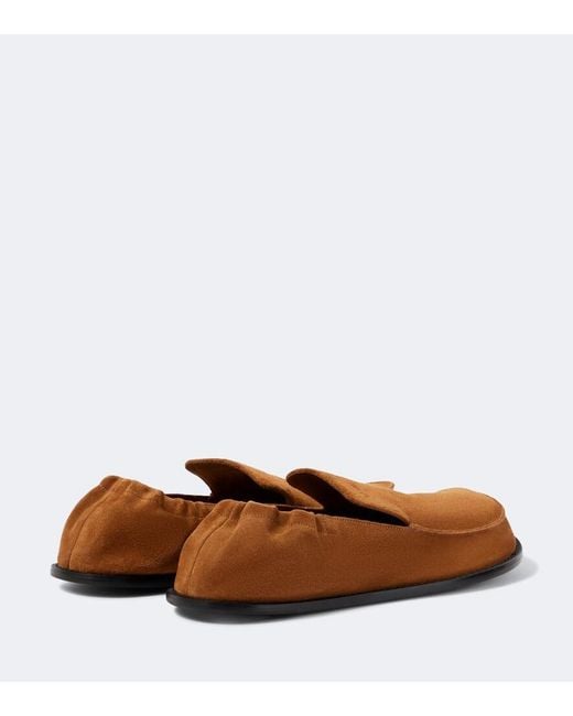 Mocassini Flex di Loewe in Brown da Uomo