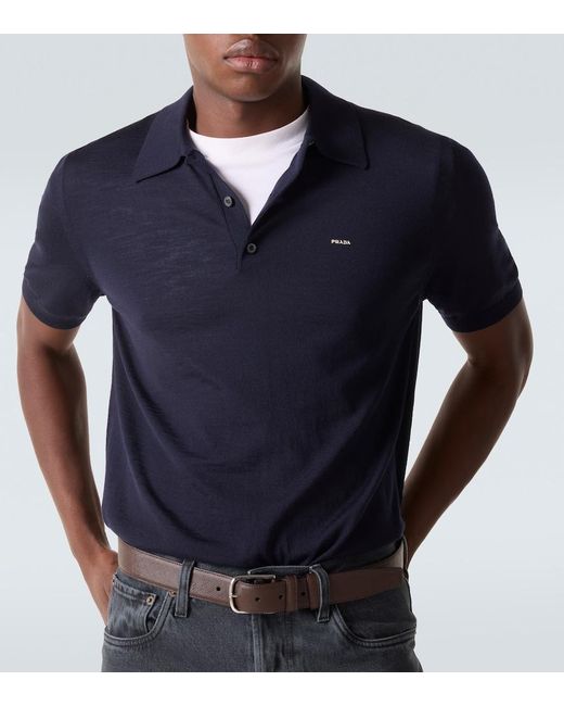 Polo di Prada in Blue da Uomo