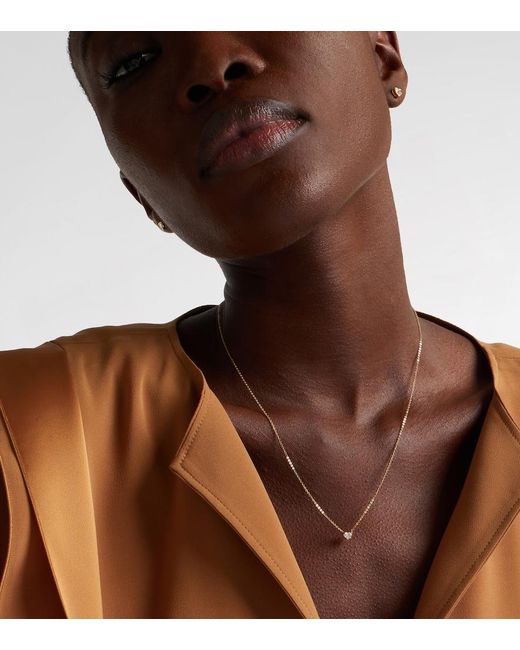 Anita Ko White 18Kt Necklace With Diamonds