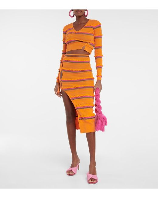 Jacquemus Orange Pullover