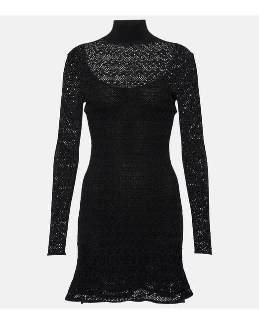 Robe En Maille Ajouree Tom Ford en coloris Black