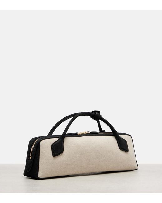 Clutch Le Teckel di Alaïa in Brown