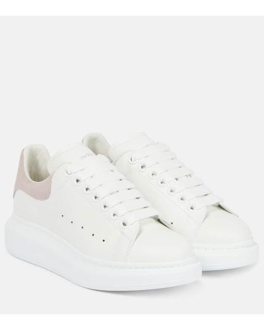 Alexander McQueen White Oversized-Sneakers