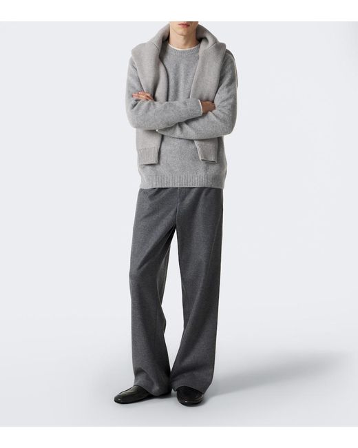 Lisa Yang Gray Baxter Cashmere And Silk Sweater for men