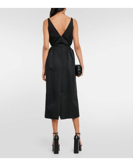 Abito Midi Anouk di Altuzarra in Black