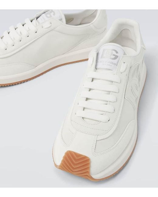 Dolce & Gabbana Sneakers Dg Aus Leder in White für Herren