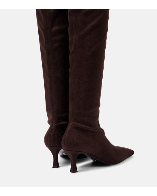 Proenza Schouler Brown Suede Over-The-Knee Boots