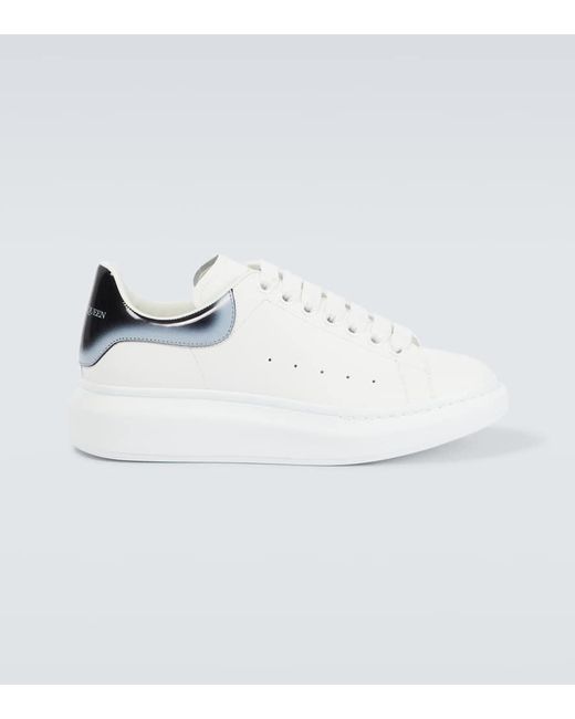 Alexander McQueen Sneakers Oversized aus Leder in White für Herren