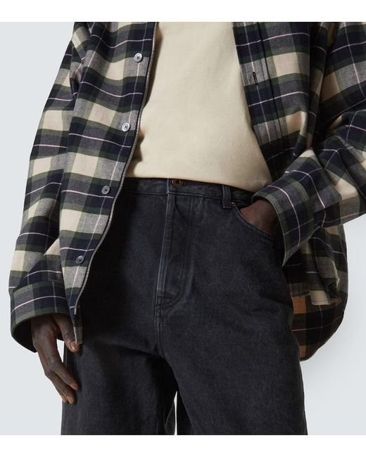Jeans Regular Anagram di Loewe in Blue da Uomo