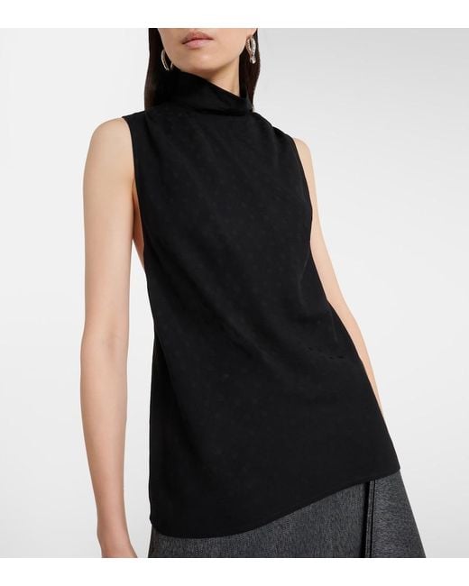 Proenza Schouler Black Taryn Top