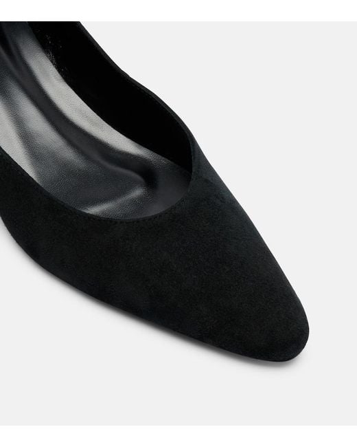 Jude Black Mode Suede Pumps