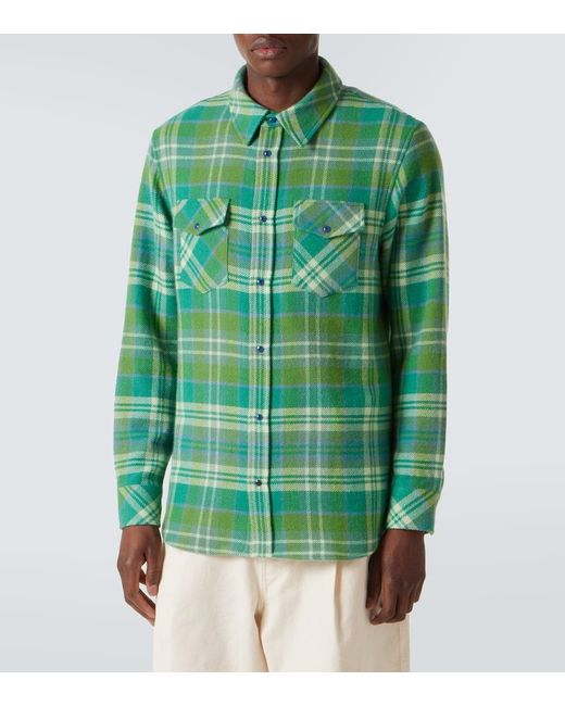 God's True Cashmere Hemd Hero Aus Kaschmir in Green für Herren