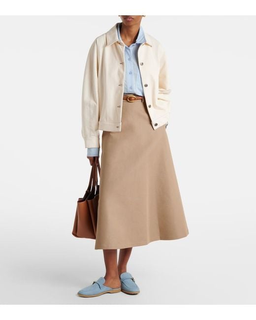 Tod's Blue Gommino Leather Mules