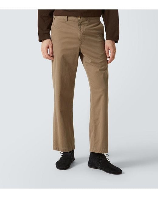 The Row Natural Zach Cotton And Cashmere Gabardine Chinos for men