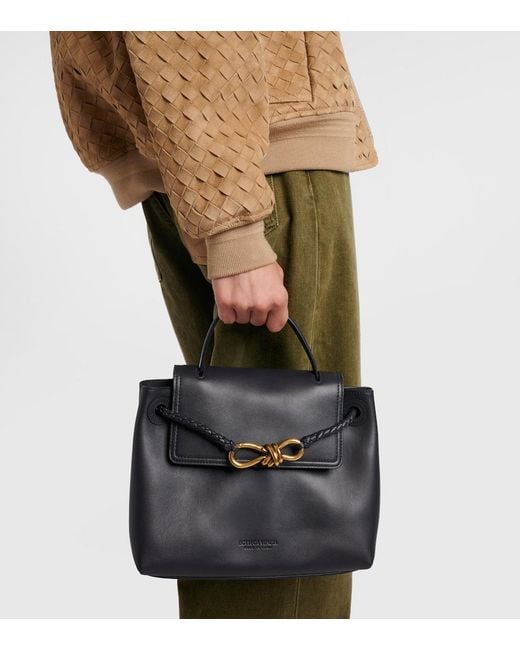 Bottega Veneta Black Tote Bag Ciao Ciao Small Aus Leder