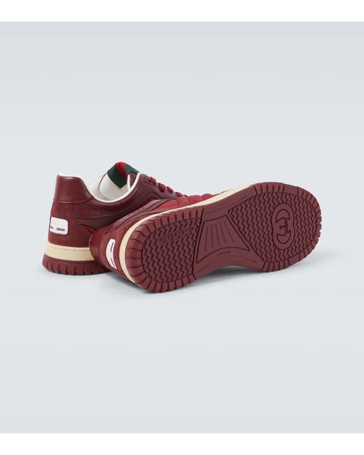 Baskets Re-Web Pour Homme, Taille Gucci pour homme en coloris Red