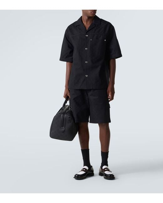 Gucci Weekender Edge Gg Medium Mit Leder in Black für Herren