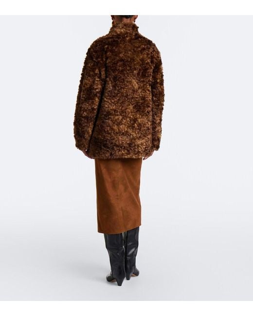 Isabel Marant Brown Bisane Midi Skirt